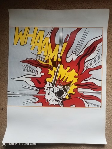Whaam roy lichtenstein art - roy,