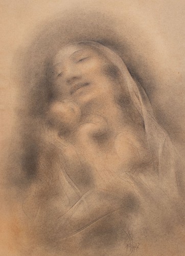 Willi schmid madonna child - willi,