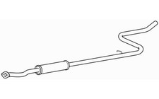 Centre Exhaust Middle Silencer