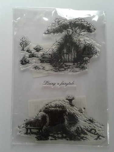 Set fairy tale house tree - 2,