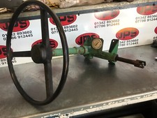 Steering box with column and wheel X Ransomes motor 350 / V1702 £50+VAT