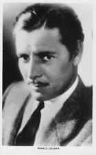 POSTCARD - RONALD COLMAN -