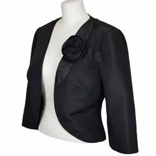 Per Una Black Bolero Jacket 14