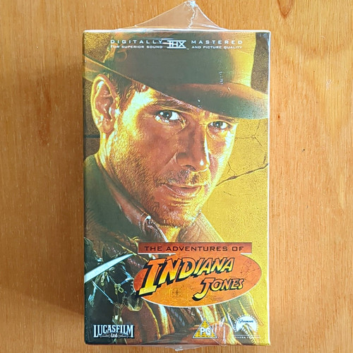 Paramount indiana jones vhs - indiana,