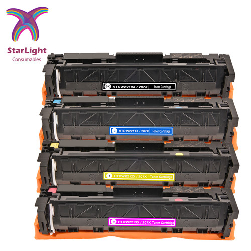 207a 207x toner with chip - 207x, fits