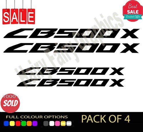 Honda 500x vinyl decal - cb,