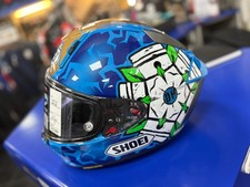 Shoei X-SPR Pro Dean Harrison TC-2 SIGNED Motorcycle Full Face Race Helmet - M