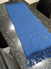 Blue Cashmere Scarf / Shawl