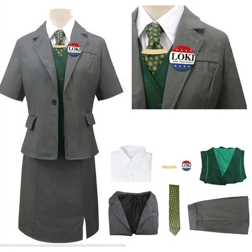 Loki uniform halloween grey - uniform,
