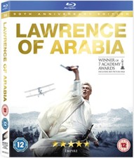 Lawrence of Arabia Blu-Ray (2012) Peter O'Toole, Lean (DIR) cert 12 2 discs