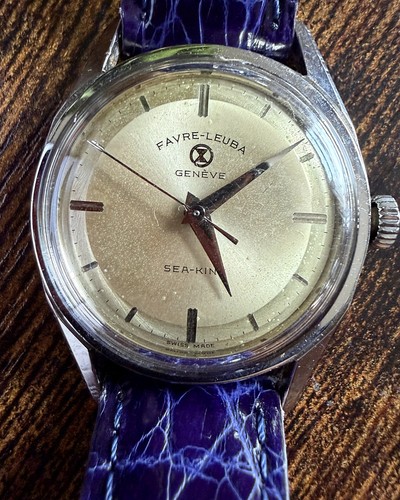 Favre leuba sea king - favre-leuba, two-tone