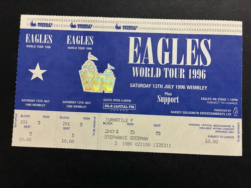 Eagles ticket wembley - eagles,