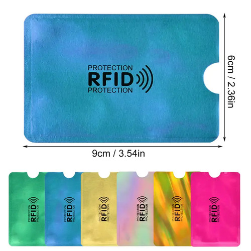10x rfid blocking - rfid, sleeve