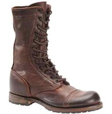 Mens Antique Brown Military