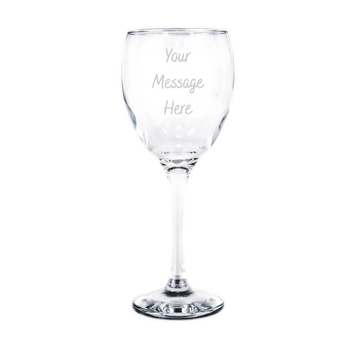 Personalised wine glass - personalised,