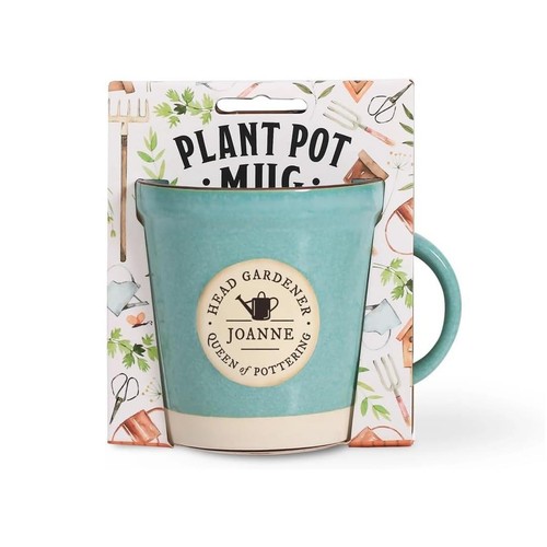 Plant pot inspired mug gift - pot,