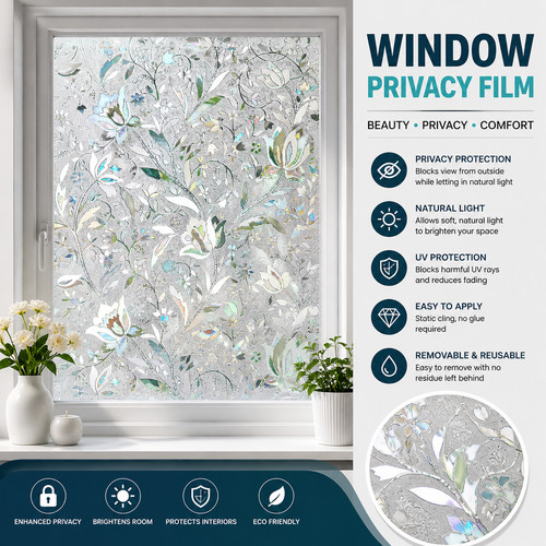 Door window film privacy - door,