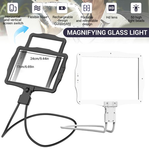 Hands free magnifying glass - magnifying,