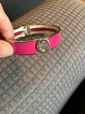 Pink and silver coloured