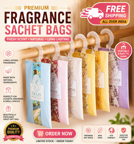 Pack scented sachets - 5,