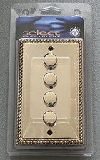 SELECT 4 GANG 1 WAY DIMMER