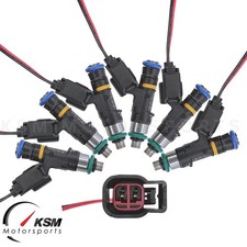6 x 1000cc fuel injectors for