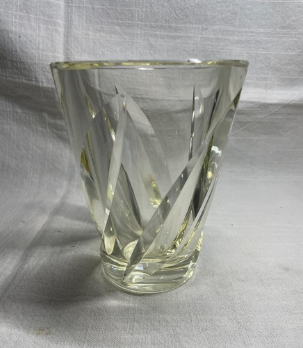 Antique yellow colored crystal - antique,