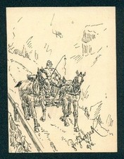 Hand Drawn Soldier On A