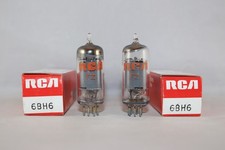 2 MINT & MATCHED NIB 1977 Vintage RCA 6BH6 Marantz 8B TEST VERY STRONG 98%+ NOS