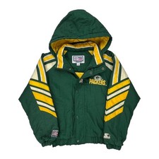 Green Bay Packers Starter Nfl Jacket - Large Green Polyester