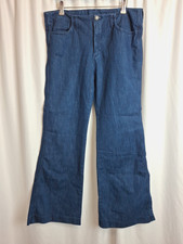 Zara Mid Rise Flared Leg Jeans