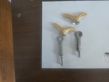 Vintage Rear Axle Wingnuts and Fixed Gear Wheel Adjusters
