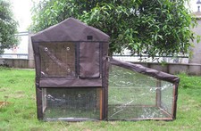 BUNNY BUSINESS HUTCH COVER TO