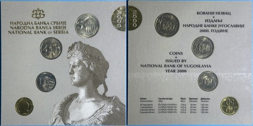 Yugoslavia 2000 millenium - 2000,