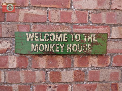 Vintage style welcome the - "welcome, to