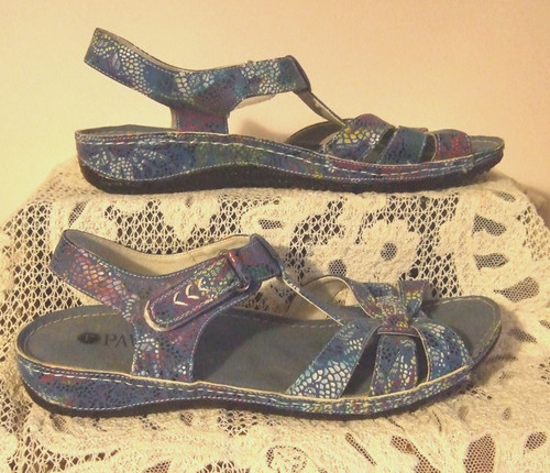 Pavers blue mix - blue, sandals