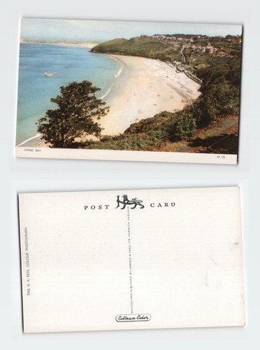 Vintage postcard carbis bay - vintage,