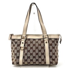 GUCCI GG Canvas White Abbey