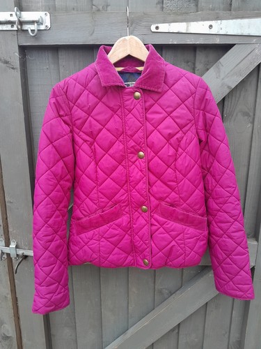 Joules womens pink quilted - joules,