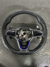 VW GOLF R MK8 FLAT BOTTOM PADDLE SHIFT DSG STEERING WHEEL 2020-2025 3G8419089B