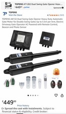 TOPENS A8132 Dual Swing Gate