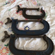 Vintage clamps inch - 3, 4"