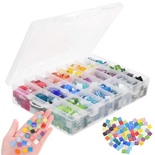 Glass tiles for crafts - for,