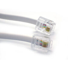 RJ11 to RJ11 Cable ADSL BT SKY Broadband Modem Internet DSL Land Line Lead Lot