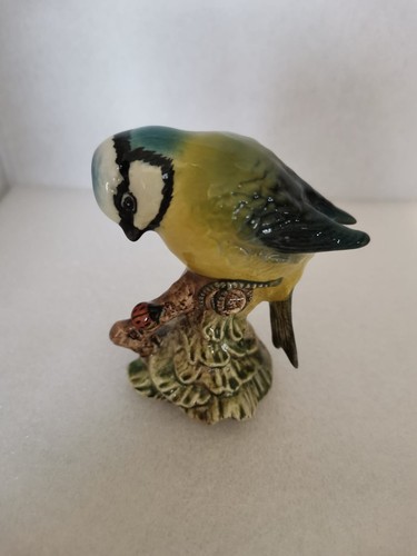 Beswick blue tit - blue,