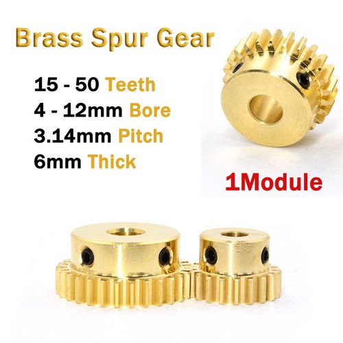 Brass spur gear - gear, with