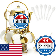Porcelain Tea Set, Large