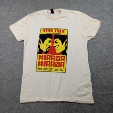 Star Trek Shirt Mens White Sci