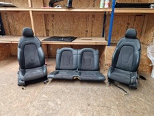 2013 Audi TT S-Line Complete Interior Seat Set – Black Leather & Alcantara