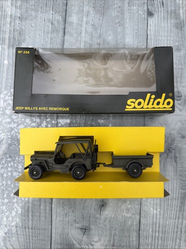 Solido willys jeep trailer - jeep, &